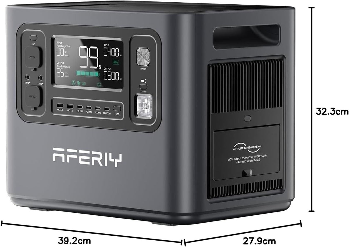 Generador Solar de 2400W con Panel Solar 400W