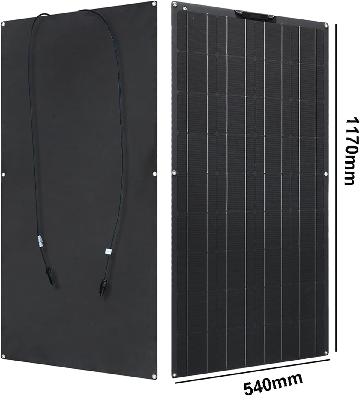 Kit de panel solar, kit completo de panel solar, panel solar flexible de 600 W y 300 W