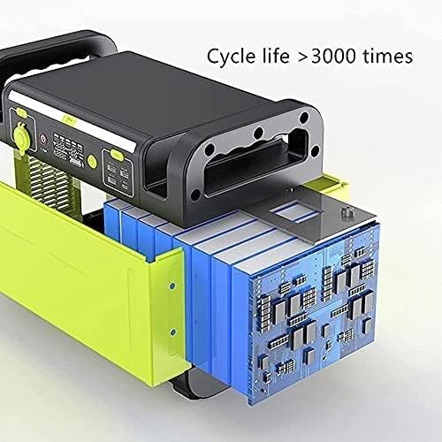 Generador solar para Exteriores, batería de Litio de Respaldo de 1344 WH