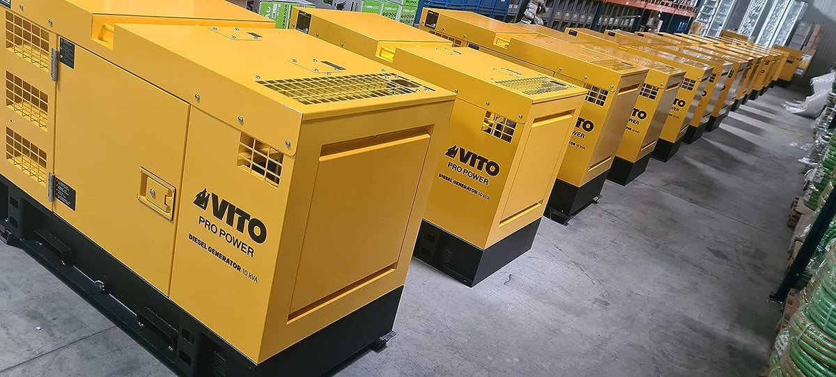 Generador AVR 44 kw máx. ATS, arranque automático de fallo de red, 400 V, 4 cilindros