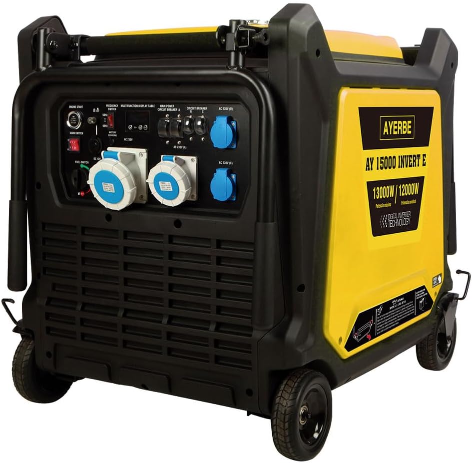 Generador inverter gasolina 13000 W con motor Kiotsu 27 HP