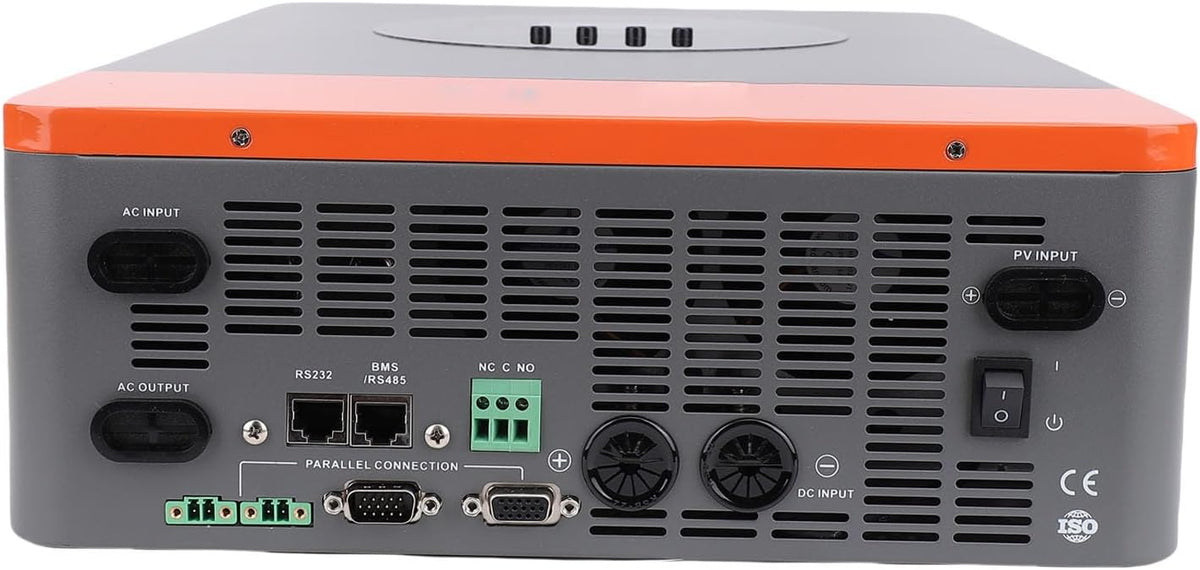 Inversor Solar híbrido de 6200W 120A, Cargador inversor de Onda sinusoidal Pura
