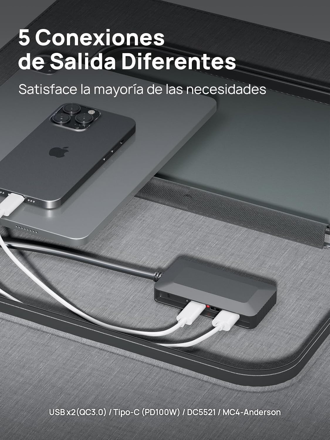 Generador Eléctrico Solar De 3600 W Con 4 Paneles Solares De 400 W